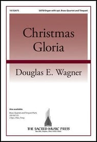 Christmas Gloria SATB choral sheet music cover Thumbnail